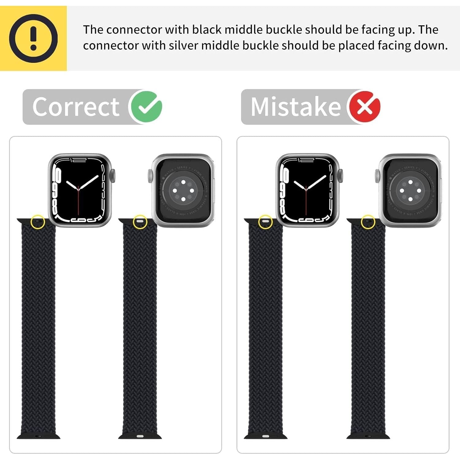 Lace Braided Solo Loop Compatible with Apple Watch Band 38 40 41 42Mm 44 45 46 49Mm for Men Women, Stretchy Nylon Elastic Sport Wristband for Iwatch Series Ultra1/2 SE 1/2 10 9 8 7 6 5 4 3 2 1