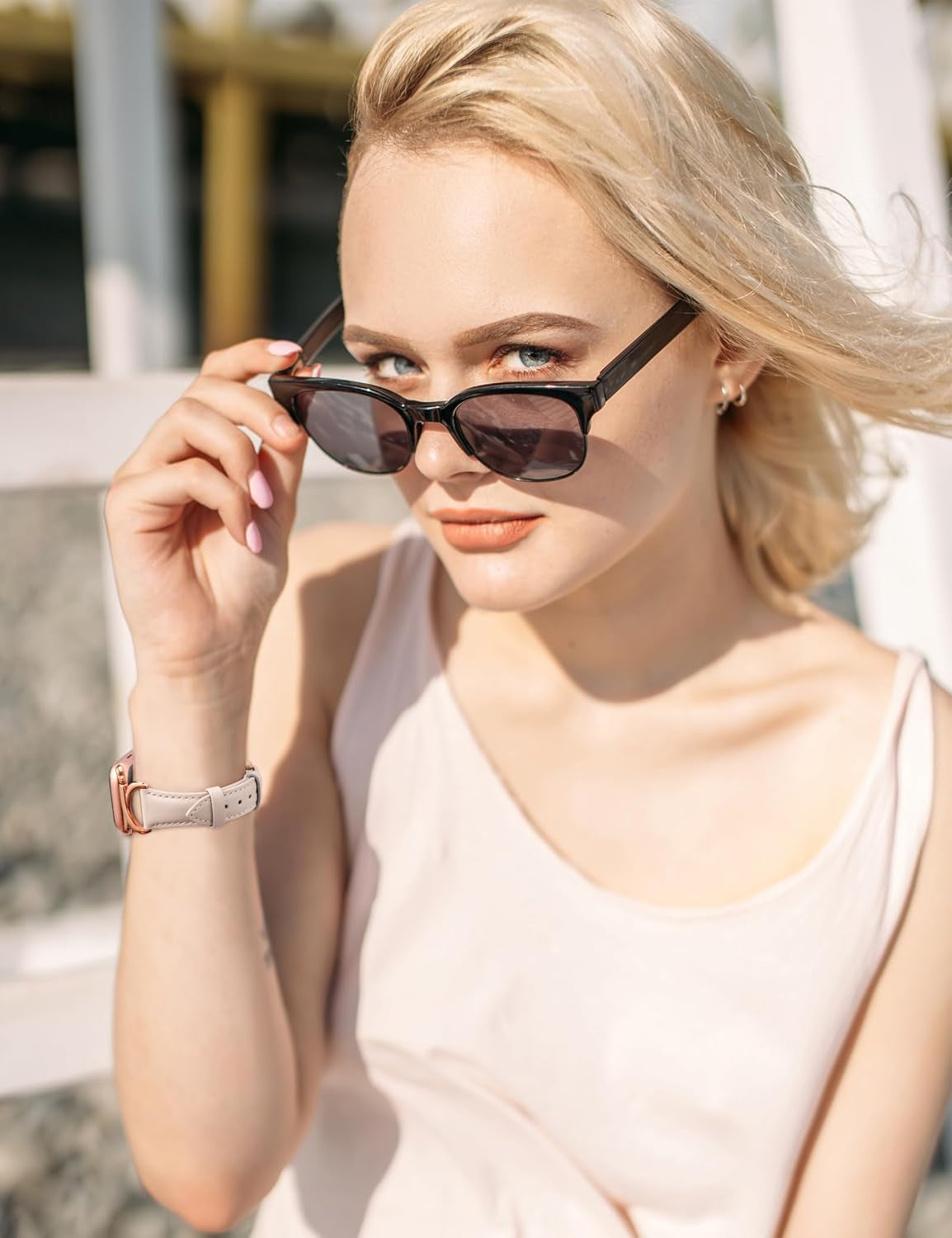 Floral Engraved Band Compatible with Apple Watch Bands 41Mm 40Mm 38Mm 44Mm 45Mm 42Mm 49Mm Women, Cute Soft Silicone Flower Sport Fancy Summer Strap for Iwatch Ultra 2, Series