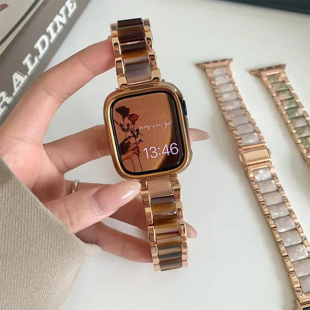 Bandelle Stainless Steel Resin Strap