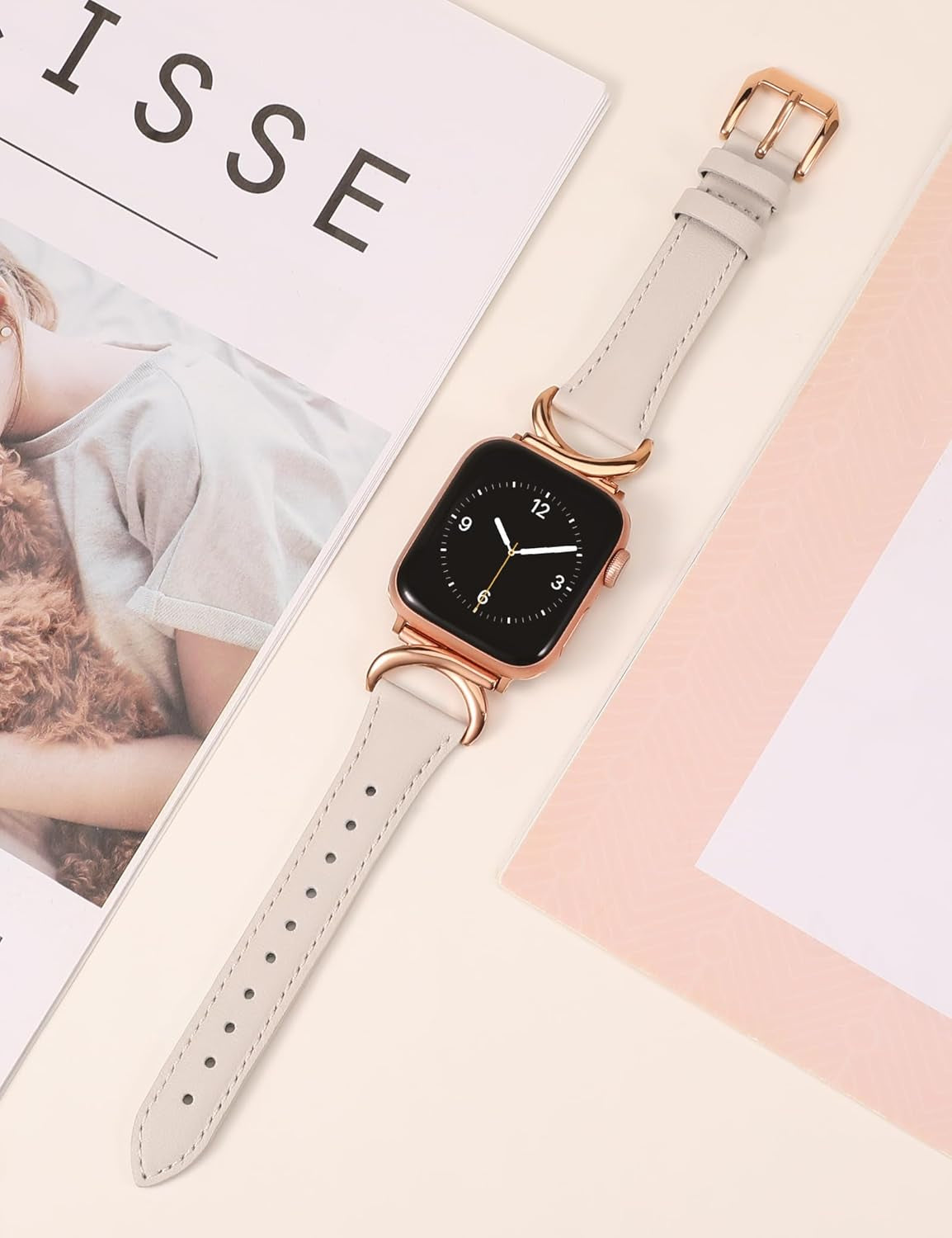 Floral Engraved Band Compatible with Apple Watch Bands 41Mm 40Mm 38Mm 44Mm 45Mm 42Mm 49Mm Women, Cute Soft Silicone Flower Sport Fancy Summer Strap for Iwatch Ultra 2, Series